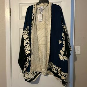 New Zara reversible kimono